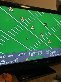 3-Nintendo NES Sports Games(JACK NICKLAUS GOLF, BANDAI GOLF & Football) Works