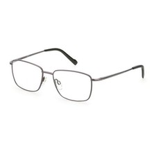 Pierre Cardin Men's Rectangular 58mm Eyeglasses Frames Matte Dark Ruthenium