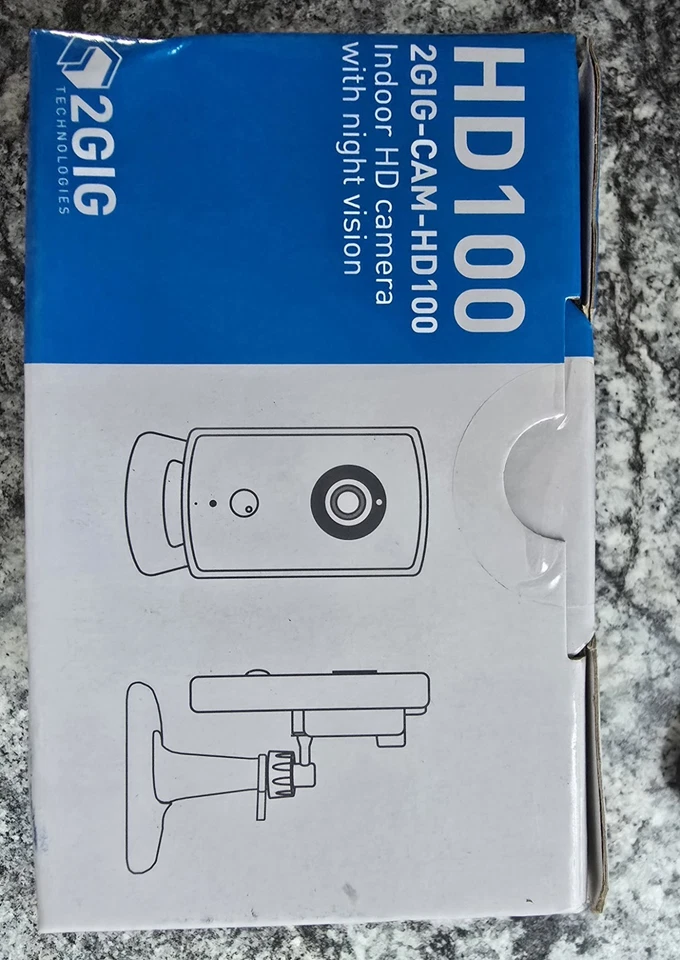 2Gig 2GIG-CAM-HD100 1MP Wireless Indoor Cube IP Security Camera Brand New 3 left - Image 4 of 4