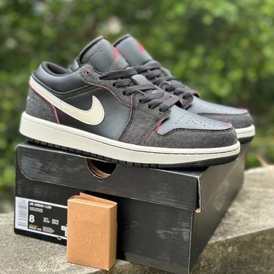 New Jordan 1 Low Black Denim Men's IR0842-010
