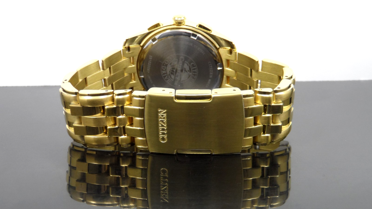 Citizen Corso Eco-Drive 39mm Gold-Tone Stainless Steel Case with