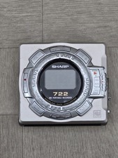 Sharp MD-MS722 Portable Minidisc Recorder Player ONLY Rare Vintage TESTED