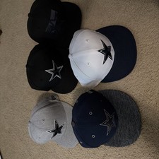 New Era Dallas Cowboys NFL  Caps Lot Of 5 All...