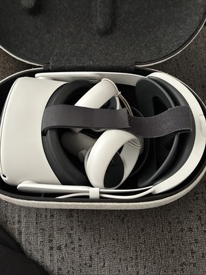 Oculus Quest 2 Meta Standalone VR Headset White, 64GB, Elite Strap