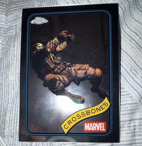 Topps 2025 Topps Chrome Marvel Base Set Crossbones Card #42 Non-Sport