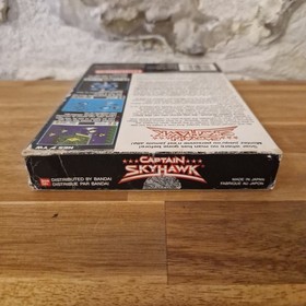 CAPTAIN SKYHAWK NINTENDO NES JEU COMPLET BOITE ET NOTICE CIB PAL FRA FAH