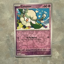 Cottonee 034/091 SV: Paldean Fates Reverse Holo for sale online | eBay