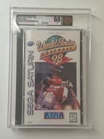 World Series Baseball 98 Sega Saturn VGA 60 New Factor Sealed not WATA CGC