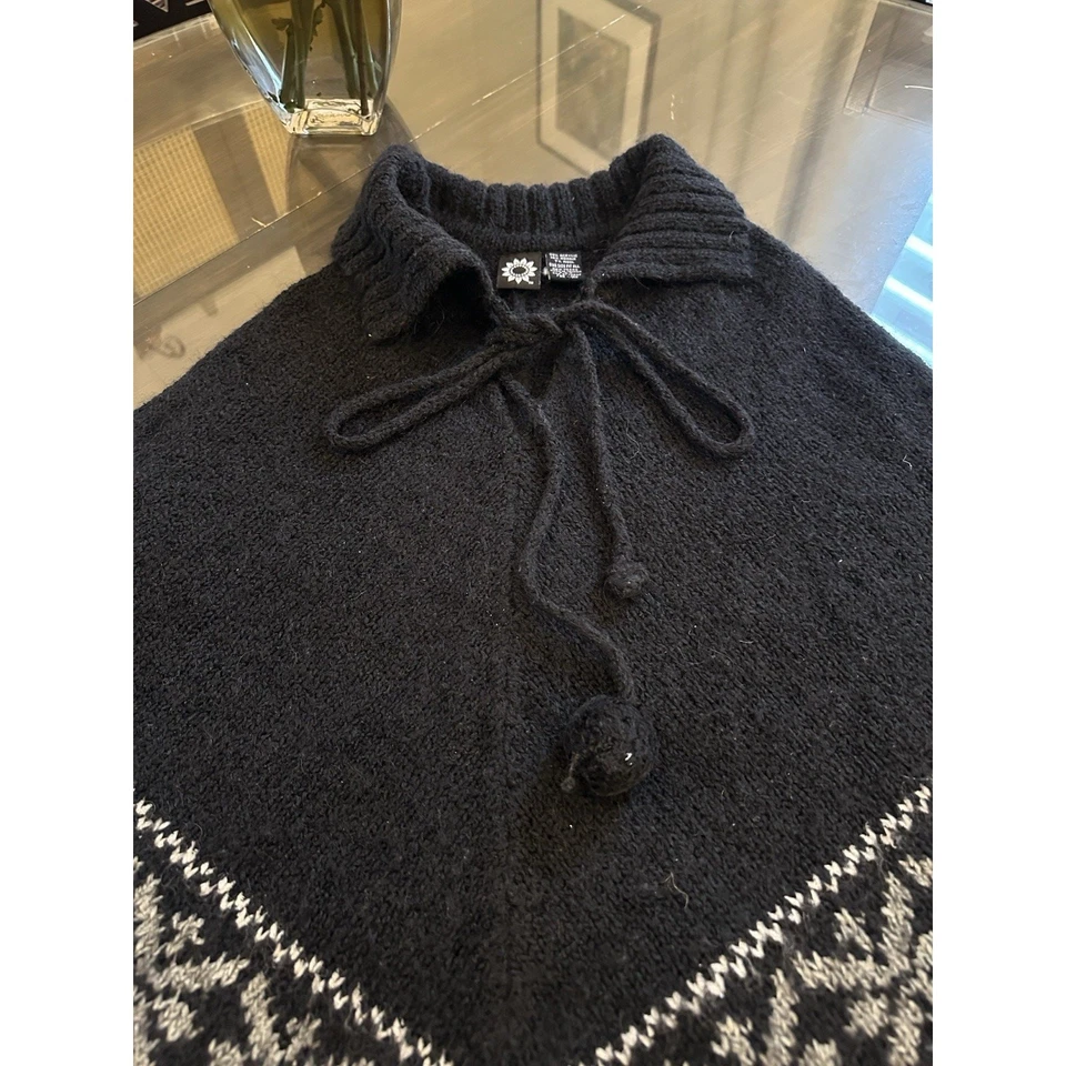 cuello poncho lana alpaca Foto 3 de 4