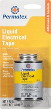 Permatex 85120 Liquid Electrical Tape, 4 oz , Black