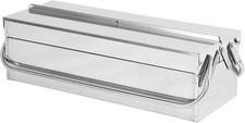 Rustproof Steel Cantilever Tool Storage Box With Adjustable Tray - Large Size