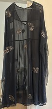 Beautiful Festival Party Beach Kimono Type Dress Size S/M UK 10-12