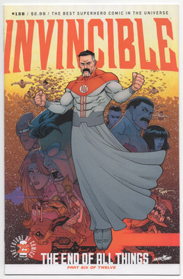 Invincible #138 low Print Robert Kirkman Ryan Ottley Image Comics 2017 VF