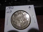 1952 WD - Canada 50 cent - Canadian half dollar -