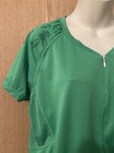 The North Face Cycle Bike Jersey Womens Size XL Green Shirt 1/4 Zip Dri Fit — photo 3