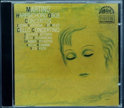 Martinů Harpsichord Oboe Concertos Cello Concertino Czech Chamber Orchestra