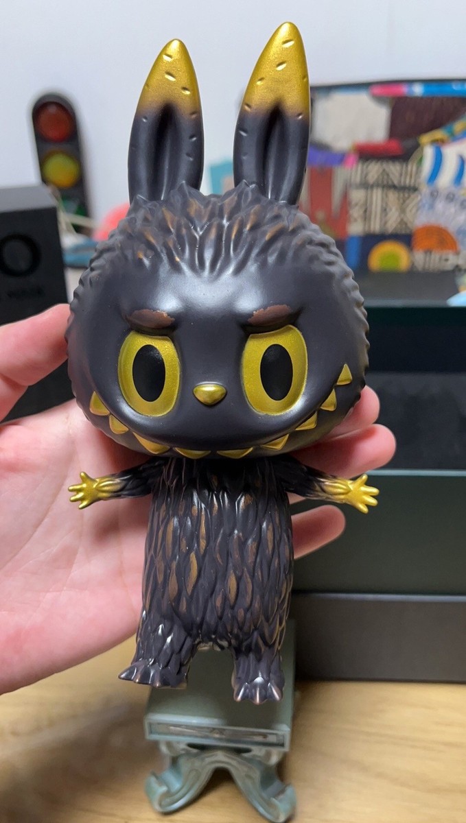 POP MART x HOW2WORK Zimomo Bronze Mask Limited Edition Art Toy | eBay