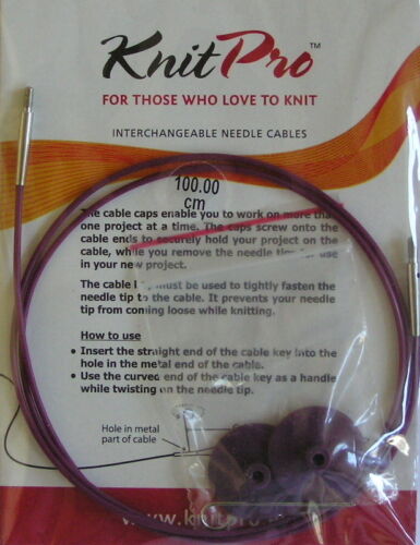 KNITPRO Interchangeable Needle Cable ~ Choose Size - Picture 6 of 8