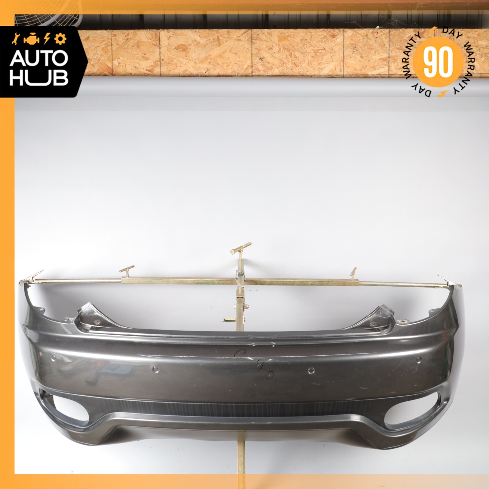 08-19 Maserati GranTurismo GranCabrio S M145 Rear Bumper Cover Assembly OEM 16k