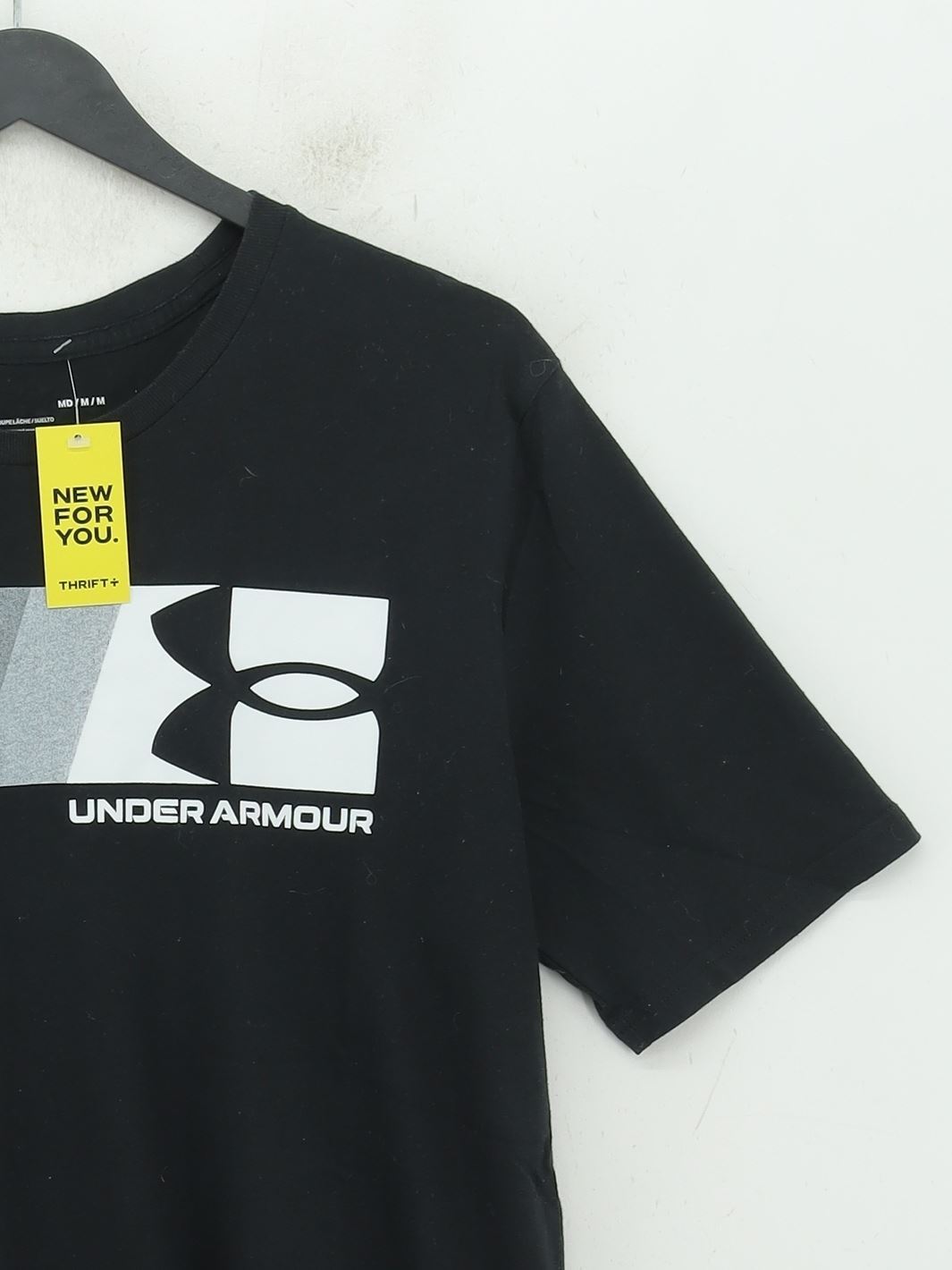 ALTRA Under Armour T Shirt Uomo M Nera 100% Altro Basic