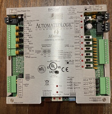 Automated Logic SE6104A BACnet Control Module
