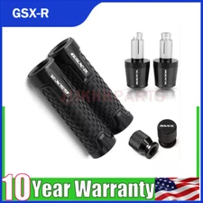 For Suzuki GSX-R 600 750 1000 Motorcycle Handlebar Grip Handle Bar End Cap cover