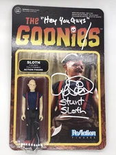 RANDELL WIDNER Signed SLOTH Goonies REACTION FIGURE Autograph JSA COA Cert