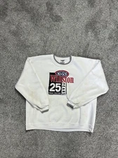 Vintage 90s NHRA 25 Years Winston National Hot Rod Association Sweatshirt XL