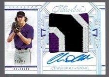 2024 Panini Flawless Chase Dollander RPA Rookie Patch Autograph Auto 23/25