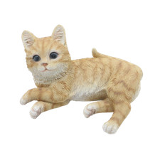 Katze Deko Figur Dekofigur Katzenfigur Gartendeko Katzen Gartenfigur Dekoration