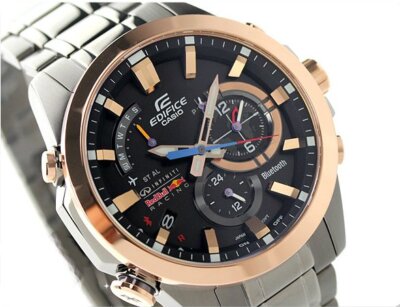 CASIO EDIFICE EQB510RBM-1A Bluetooth Solar Red Bull Discontinued Last 