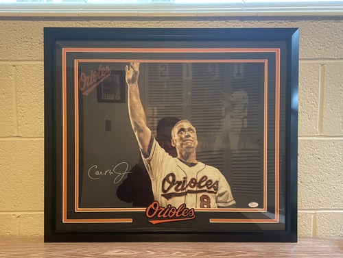 Cal Ripken Jr Autographed Photo - Custom Framed - JSA COA - Orioles - 第 2/4 張圖片