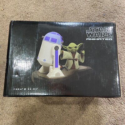 Yoda & R2-D2 Star Wars Animated Limited Edition Maquette Gentle