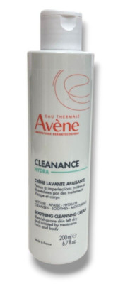 Avene Cleanance Soothing Cleansing Cream (200ml/6.7fl.oz) NEW