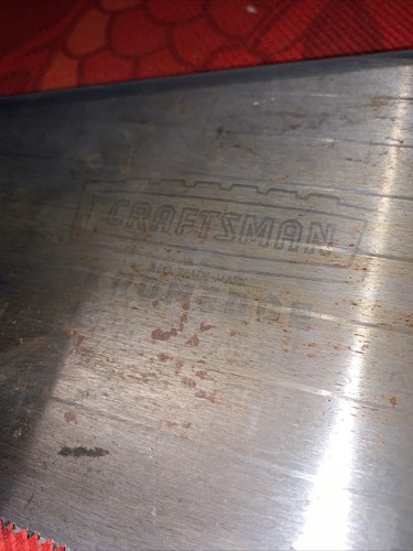 Vintage Craftsman 36194 Kromedge seghetto da terra conico 26" 10 pt taglio trasversale fine - Foto 6 di 12
