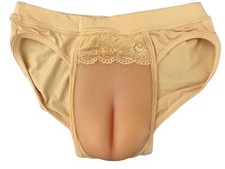 BIMEI Gaff Ropa Interior Silicona Puntera Camel Breve Ocultar Gaff Panty Para Transgénero