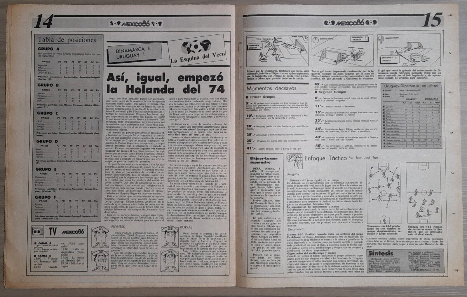 Partidos para hoy viernes 23 de junio; Primera Argentina, Uruguay y más