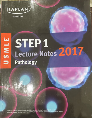USMLE Step 1 Lecture Notes 2017: Set Of 5 Books by Kaplan Medical