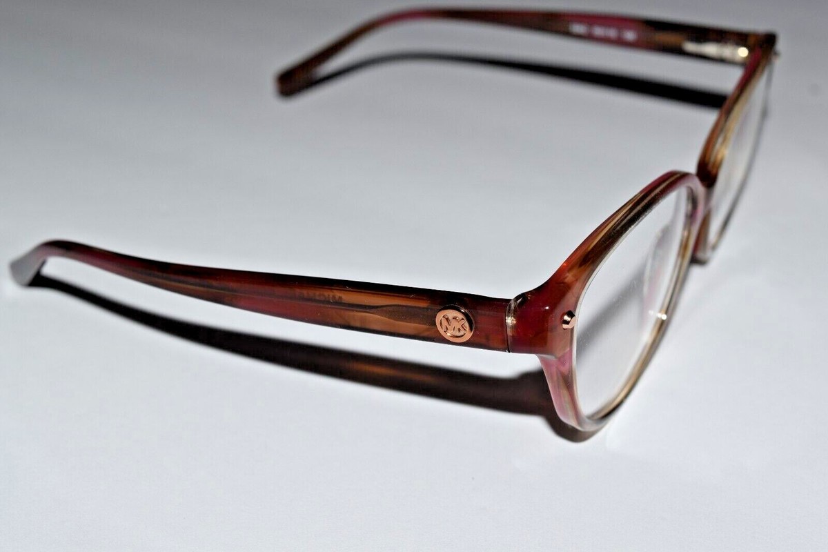 Michael Kors Mk 4042 3242 Pink Floral Authentic Eyeglasses 51-16-135 Michael Kors Pink Plastic Eyeglass Frames for sale | eBay main image 4