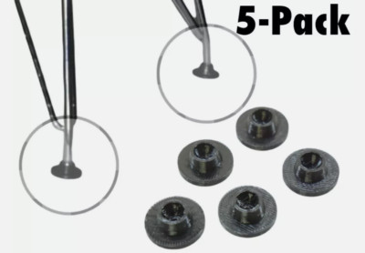 Replacement Glide Feet Pads for Eames Eiffel Glide Chair (5-Pack)