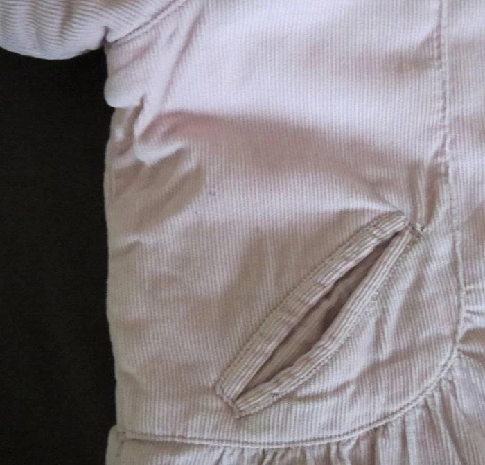 Coat Pink Hooded Jacadi 2 Years Autumn/Winter - Image 4 of 4