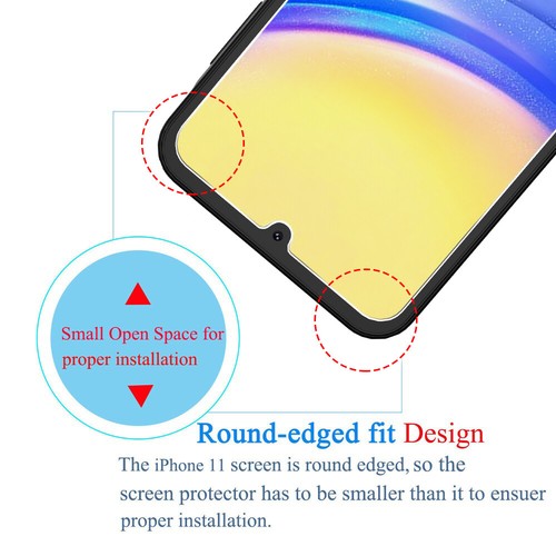 3 Pack For Samsung Galaxy A10E Premium Tempered Glass Screen Protector - Picture 5 of 8