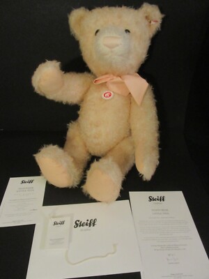 Steiff 021367 Little Tina Teddybär Mohair 56 cm mit Zertifikat
