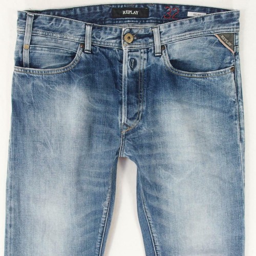 Mens Replay MA901 RBJ 901 Slim Straight 
