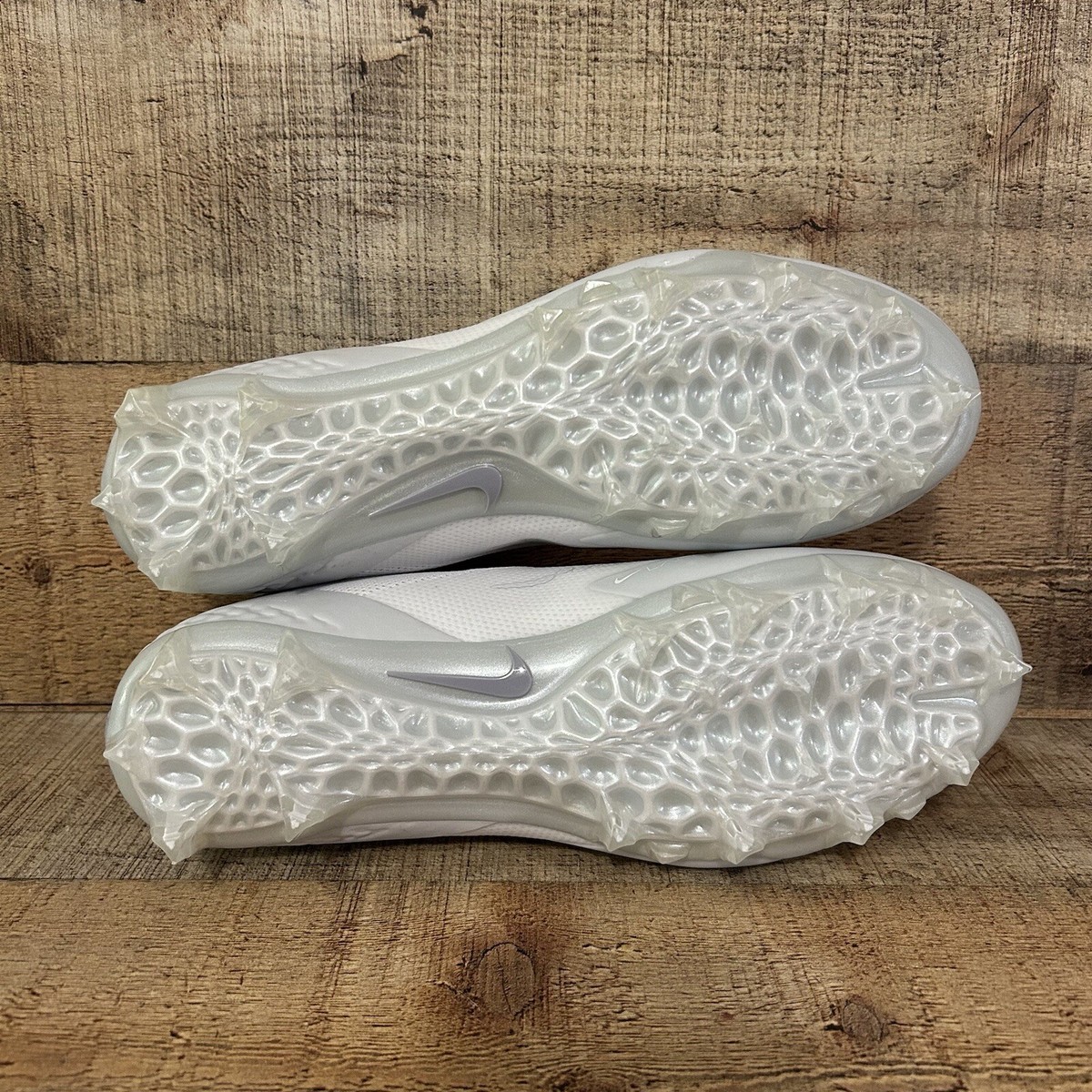 Nike Alpha Huarache 8 Pro LAX Lacrosse Cleats White CW4439 