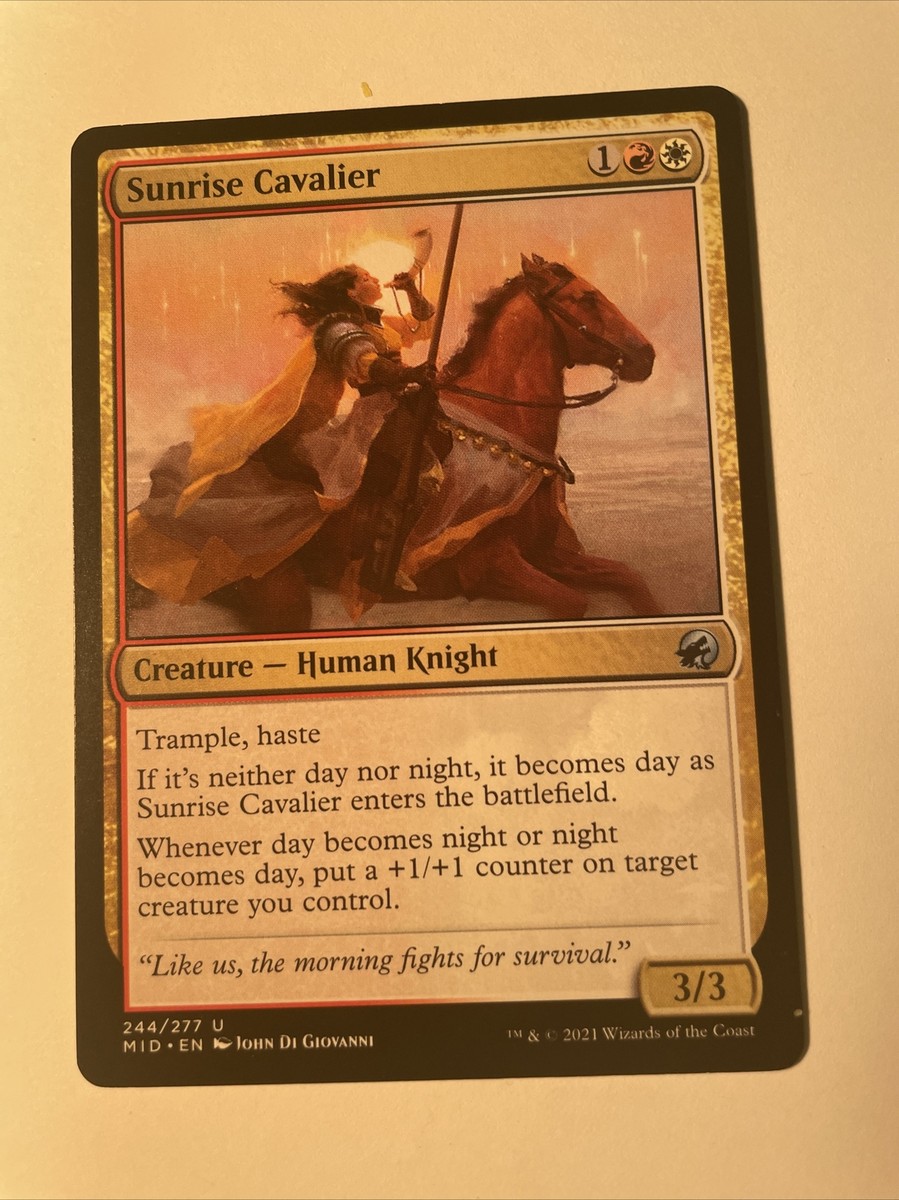 cavalier cards mtg of Dawn THE ART OF DAARKEN then draw that many cards Cavalier of Thorns