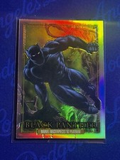 2024 SkyBox Marvel Masterpieces '92 Platinum Black Panther Rainbow #4