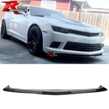 Fit 14-15 Chevy Camaro SS 1LE Style Front Bumper Lip Chin Spoiler Unpainted PU