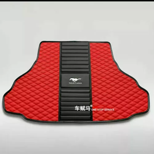 Fit For Ford Mustang 2005-2022 Custom Floor Mats Trunk Mats Waterproof Carpets - Picture 16 of 16
