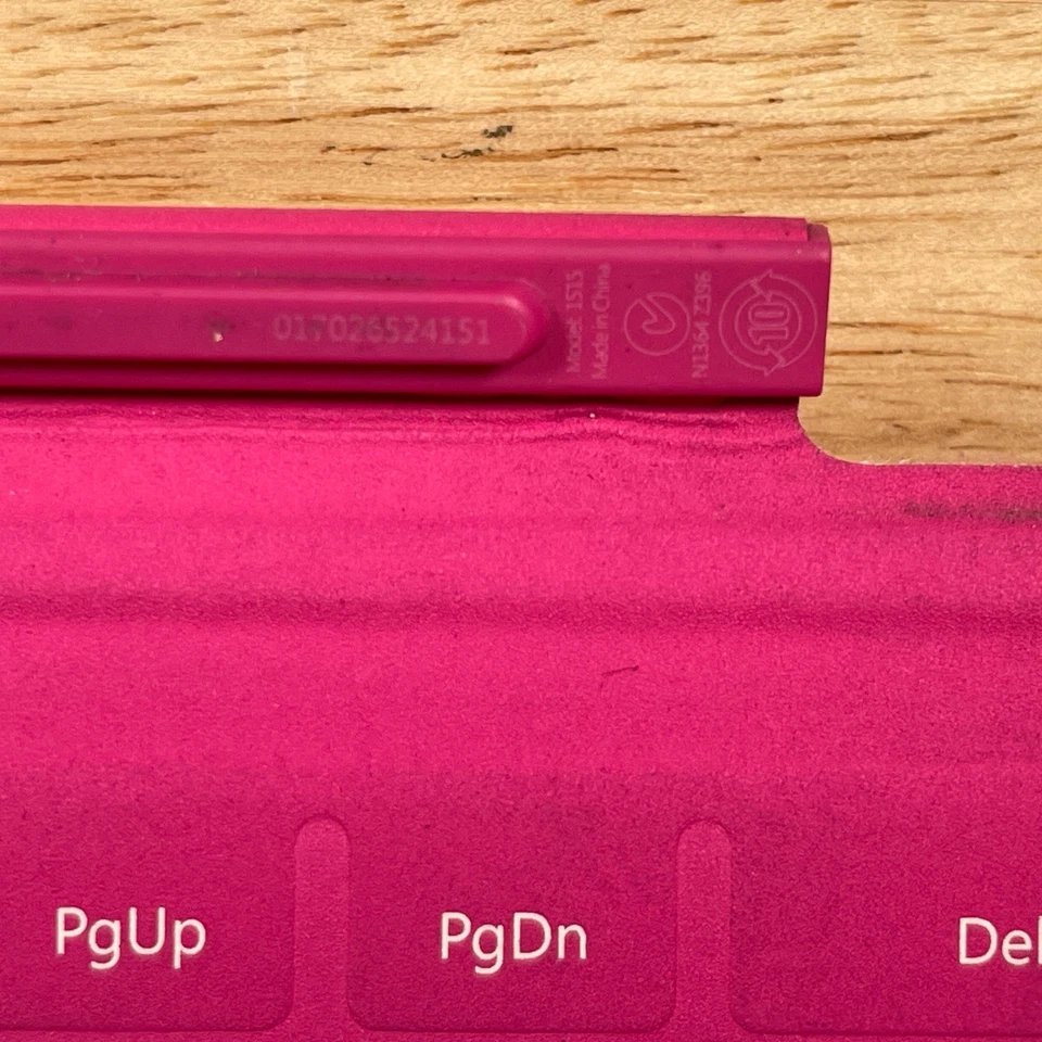 Microsoft Surface Touch Cover 1515 Rosa Magnético QWERTY Teclado Folio/Funda Foto 3 de 3